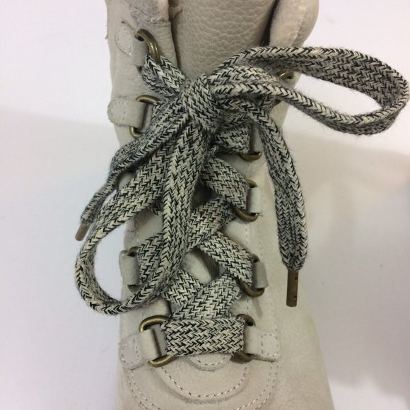 Splendid Women's Potter Hiker Lace-Up Ankle Boot Leather Tan / Off-White Size 7 - Picture 8 of 9